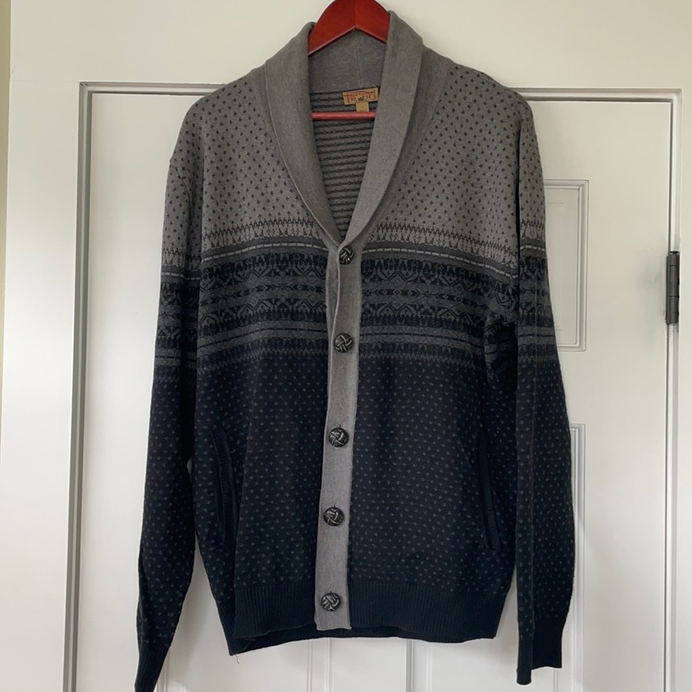 Men’s Cardigan, Size Large